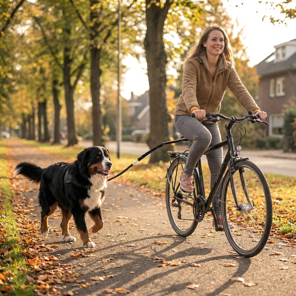 Bicycle Dog Leash Attachment lifestyle