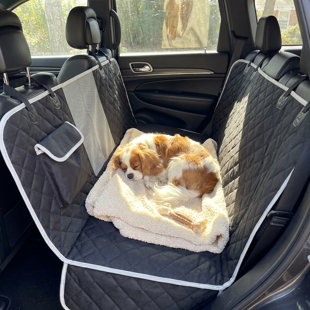 ScritchPets Dog Car Hammock Seat Cover