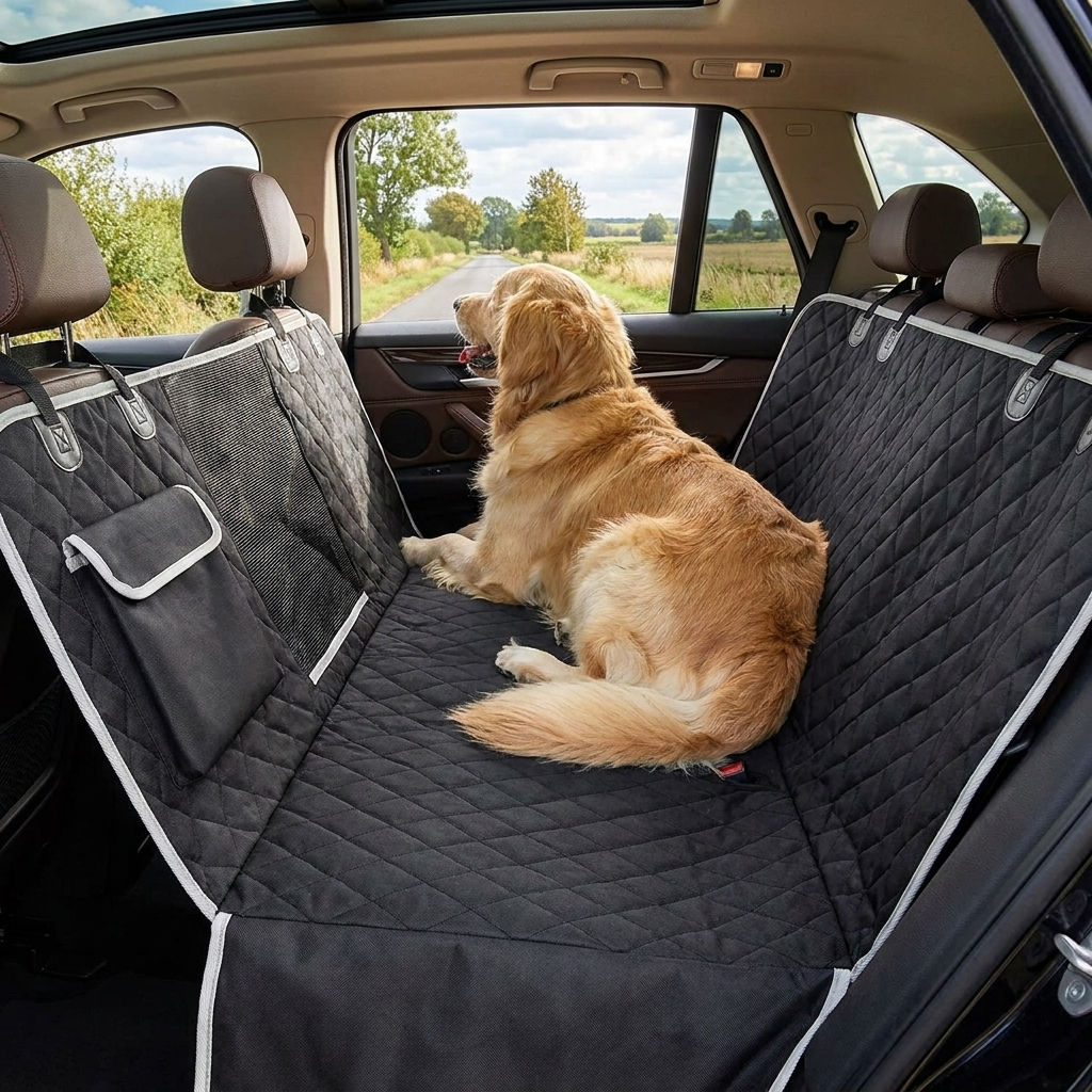 ScritchPets Dog Car Hammock Seat Cover