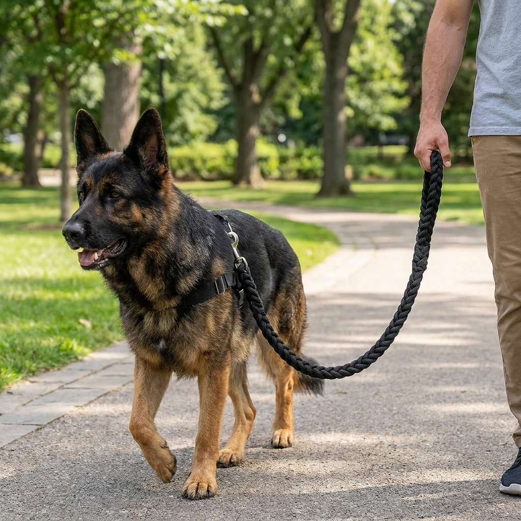 ScritchPets Heavy Duty Braided Dog Lead