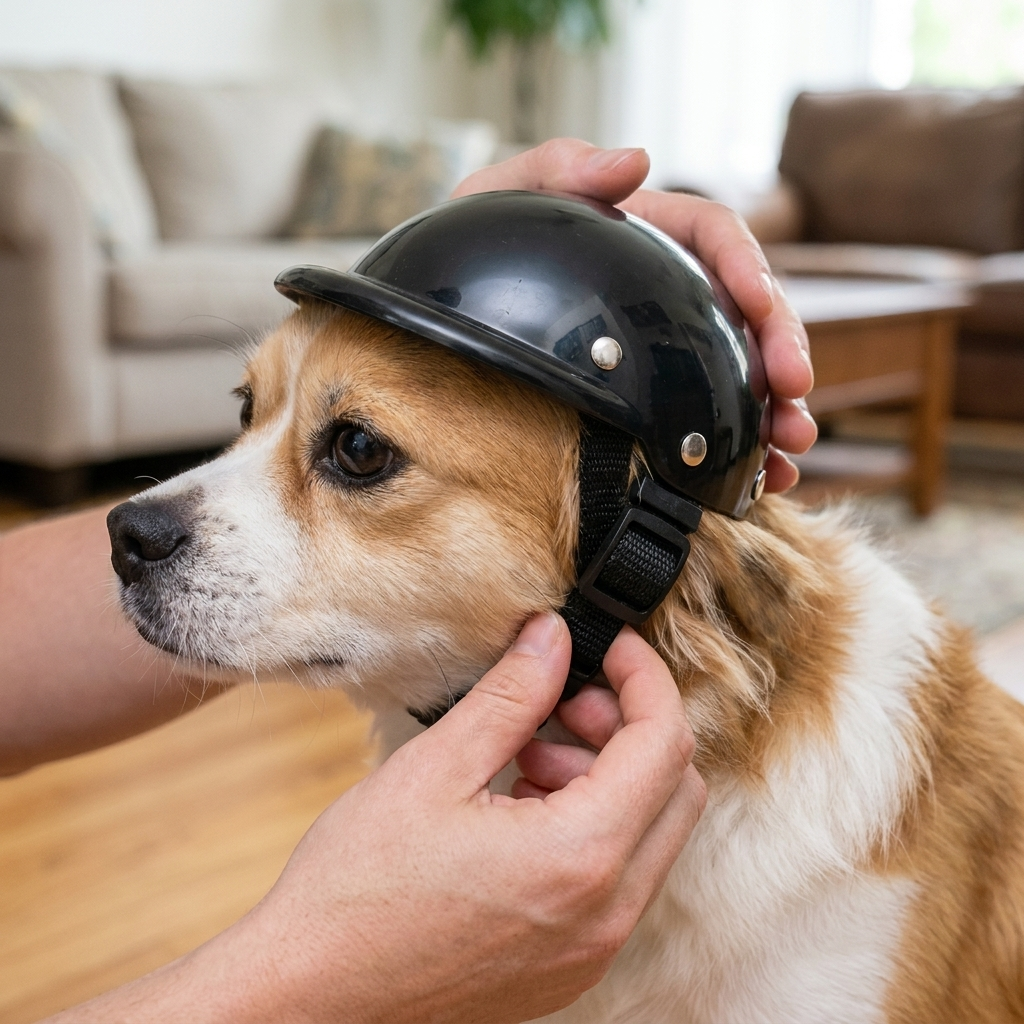 ScritchPets Dog Riding Helmet