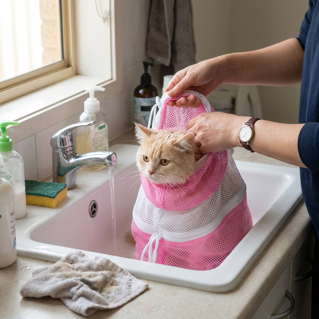 ScritchPets Cat Grooming and Bathing Bag