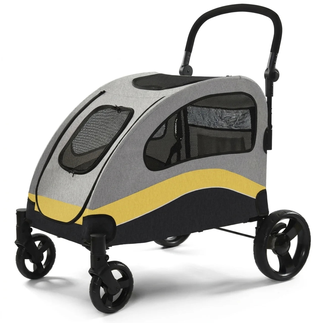 ScritchPets 2 in 1 Convertible Pet Stroller and Car Seat