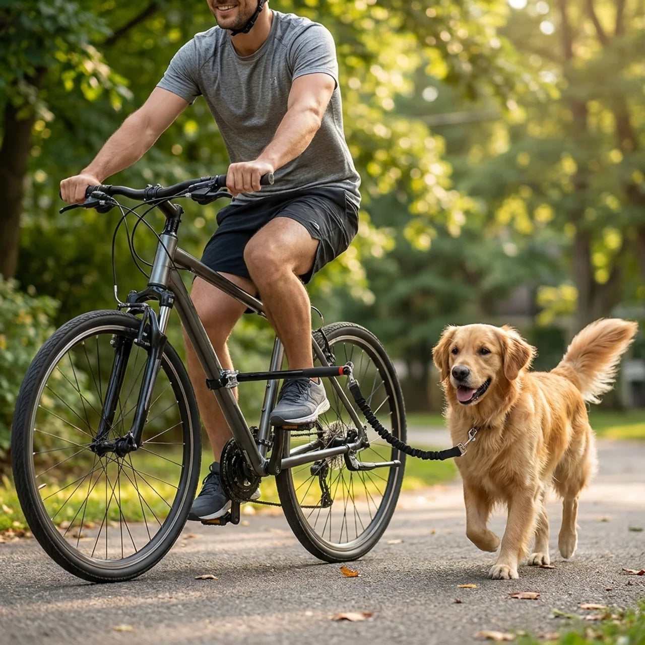 ScritchPets Bicycle Dog Leash Attachment