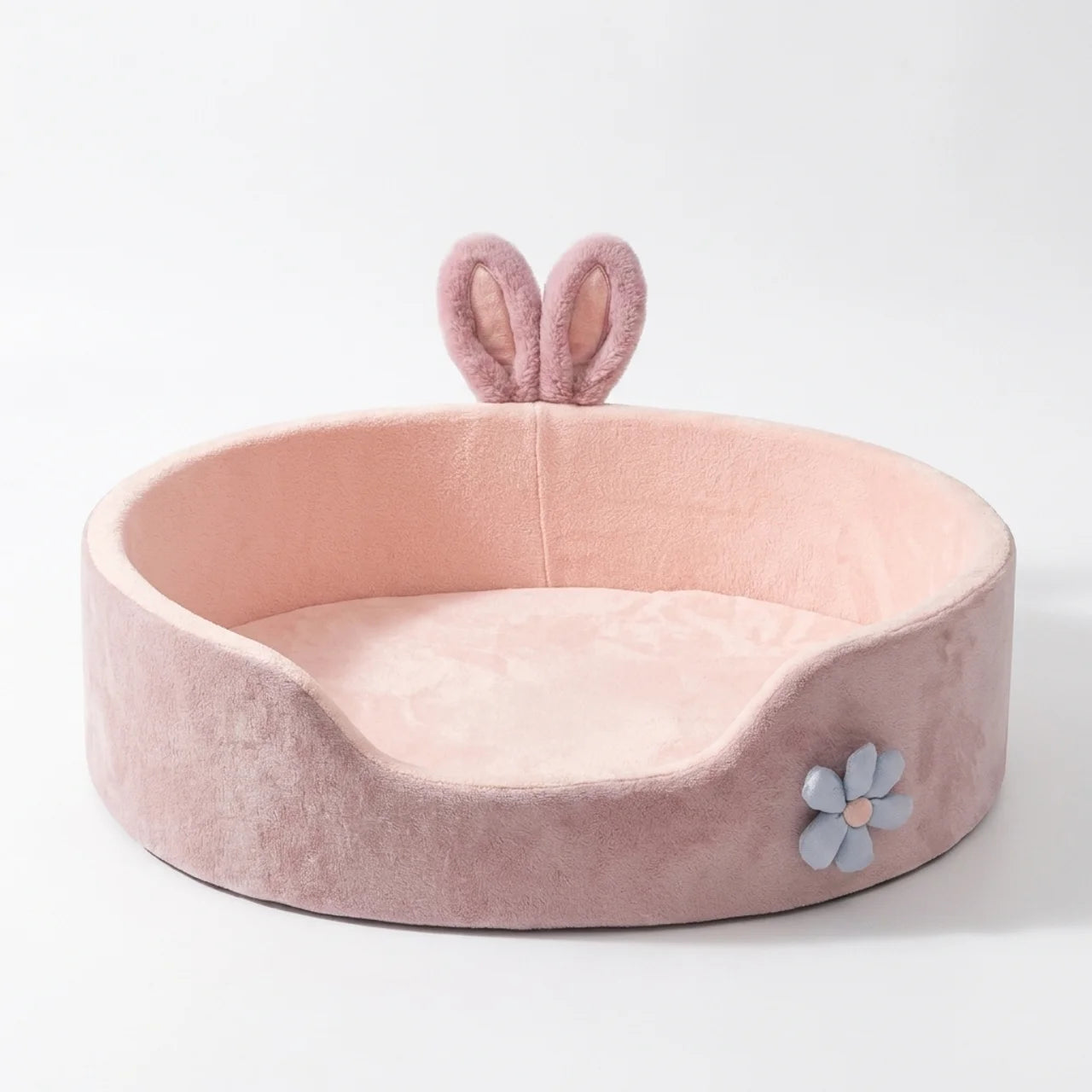 ScritchPets Warm Fleece Pet Bed for Small Dogs and Cats