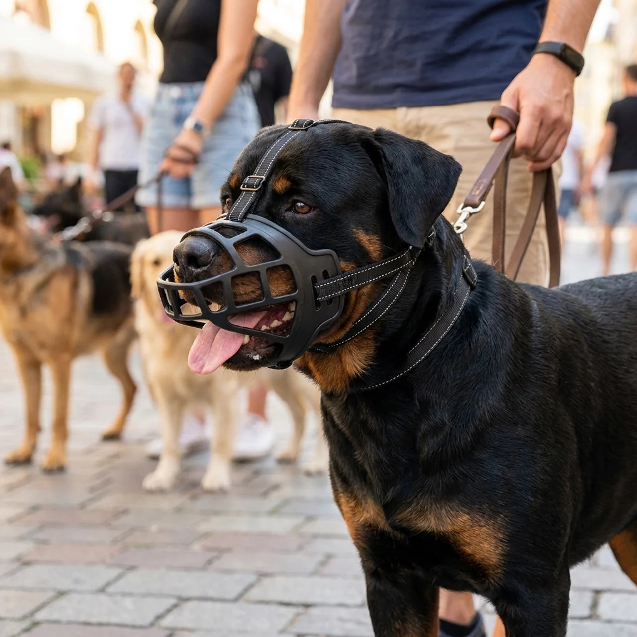 ScritchPets Basket Dog Muzzle