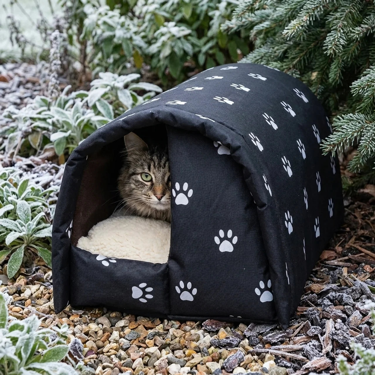 ScritchPets Insulated Outdoor Cat House