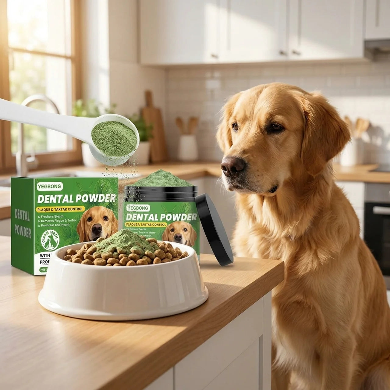 ScritchPets Enzyme and Probiotic Dog Dental Powder 150g