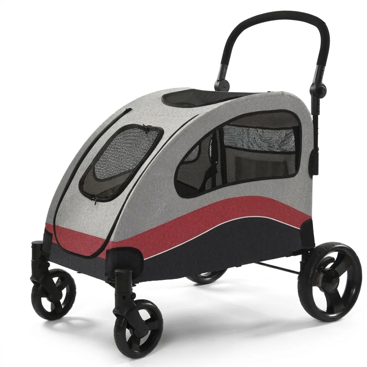 ScritchPets 2 in 1 Convertible Pet Stroller and Car Seat