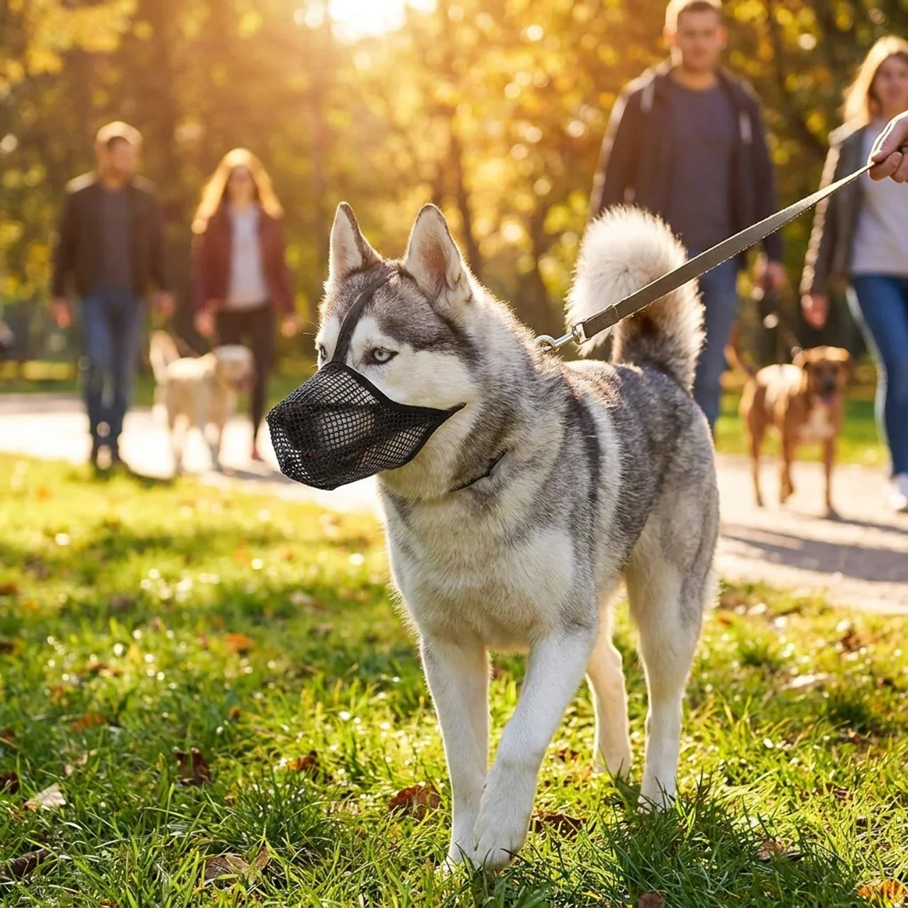 ScritchPets Mesh Dog Muzzle