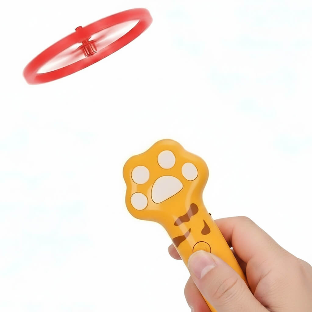ScritchPets Interactive Cat Paw Disc Launcher