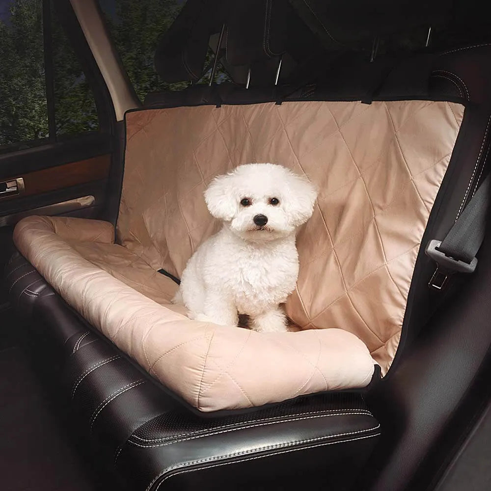 Waterproof Foldable Dog Car Seat Bed