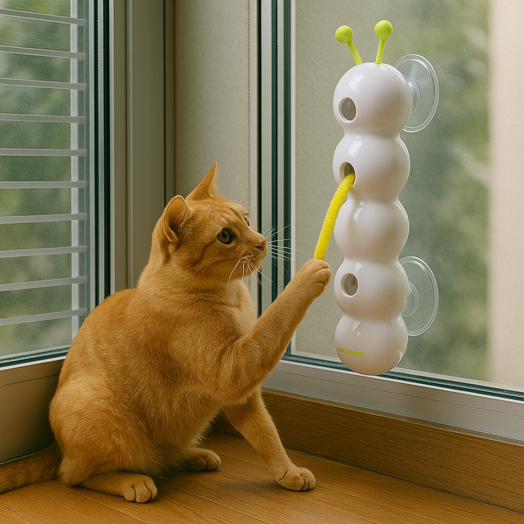 ScritchPets Whirlie Wiggle Cat Toy
