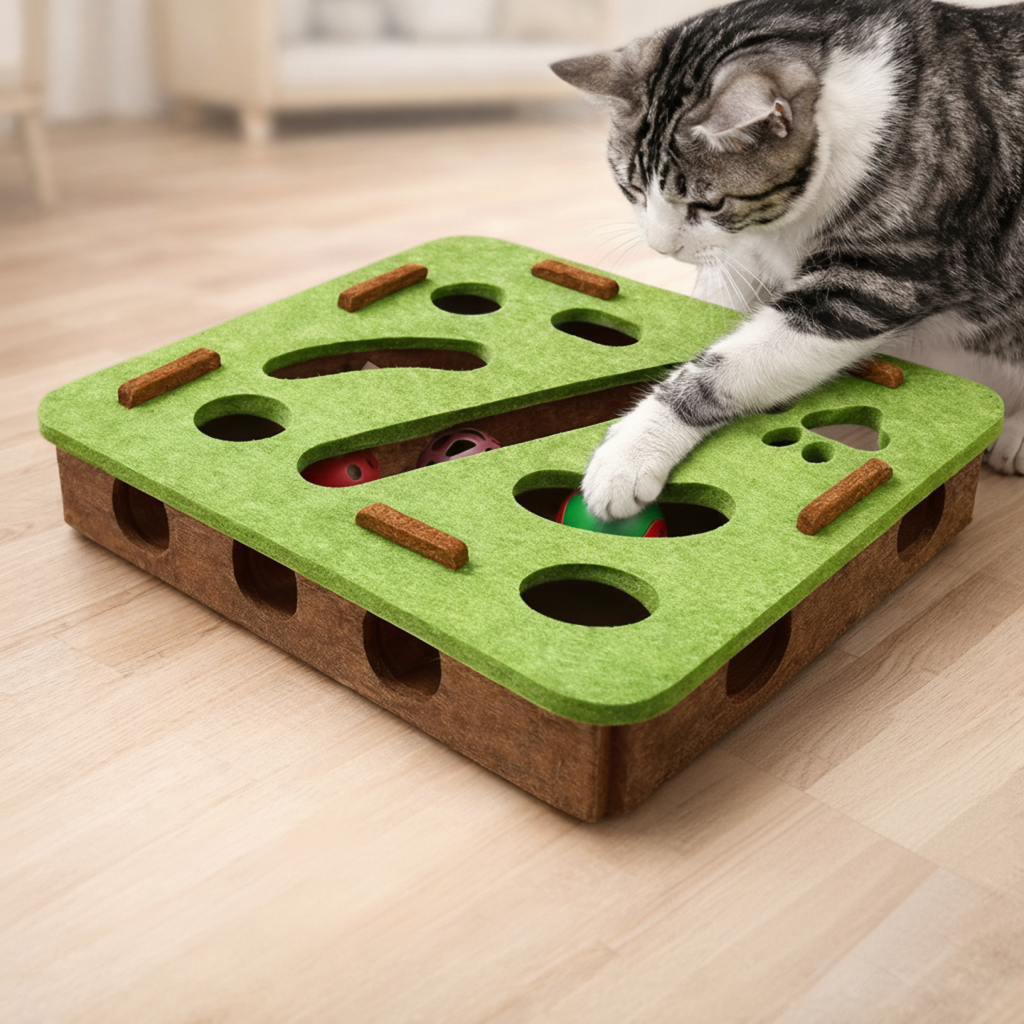 ScritchPets Cat Puzzle Feeder